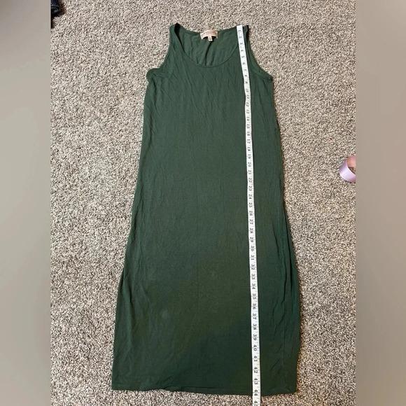 PHILOSOPHY OLIVE GREEN DRESS BODYCON SLEEVELESS SCOOP NECK SIZE MEDIUM - Picture 3 of 7